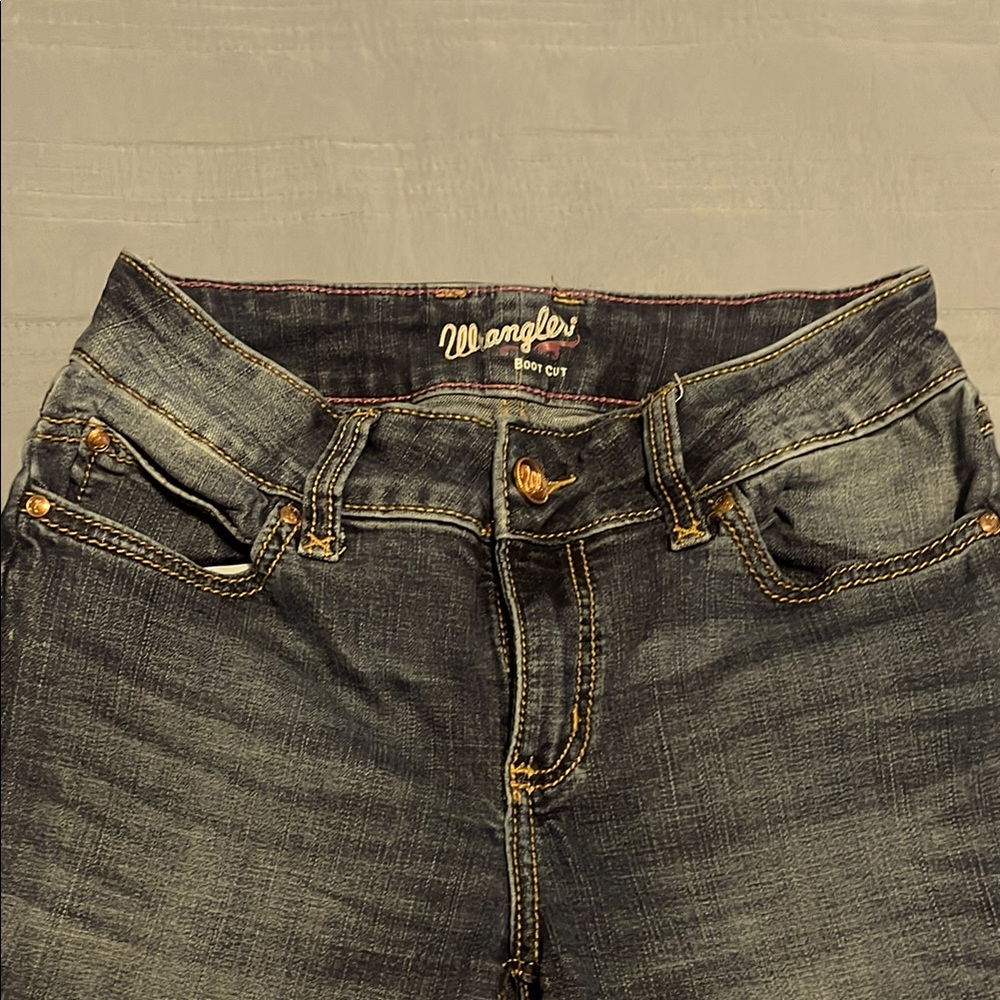 Wrangler Women's Boot Cut Jeans - Dark Wash